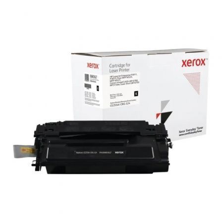 Xerox Tóner Negro 006R03628 Compatible HP CE255X/CRG-324II Alto Rendimiento 12500 Páginas Xerox Tóner Negro 006R03628 Compatible HP CE255X/CRG-324II Alto Rendimiento 12500 Páginas
